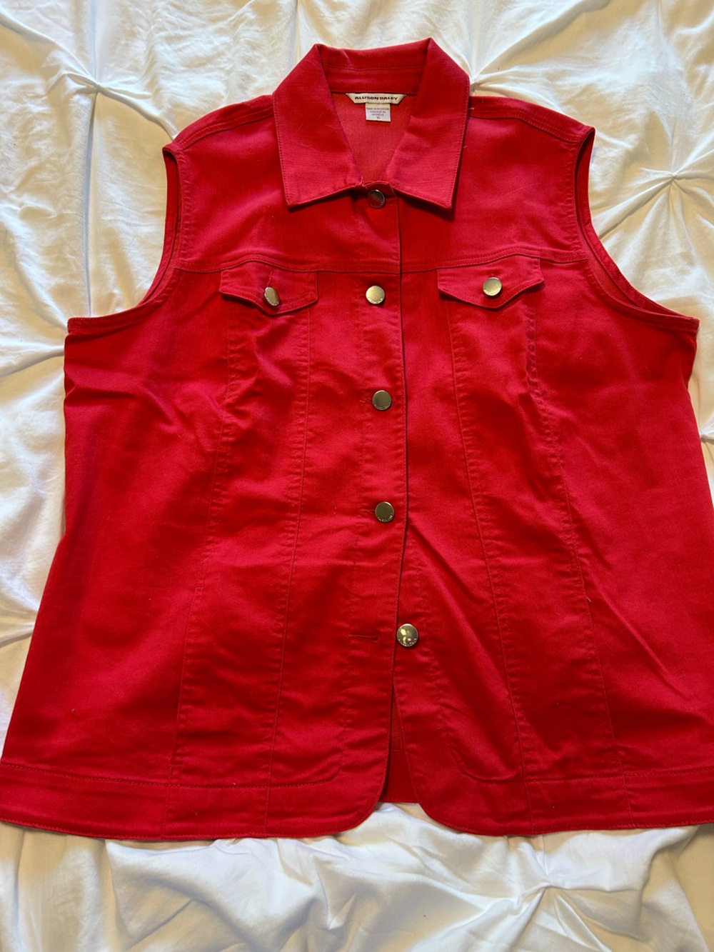 Allison Daley Vibrant Red Women's Top